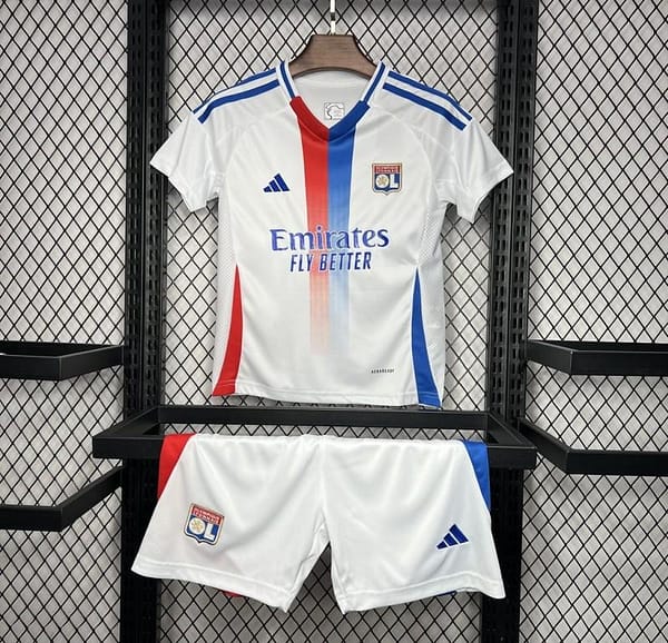 24/25 Kids Olympique Lyonnais Home Jersey