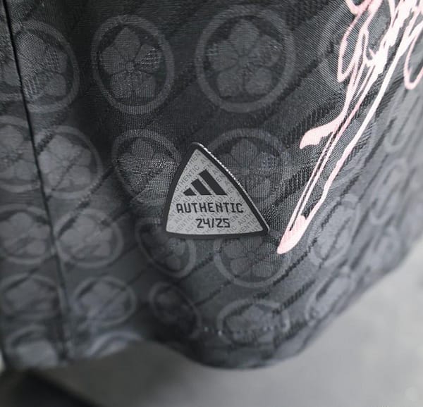 Player Version 2024 Japan Plum Blossom And Sword Black Concept Jersey - Image 3