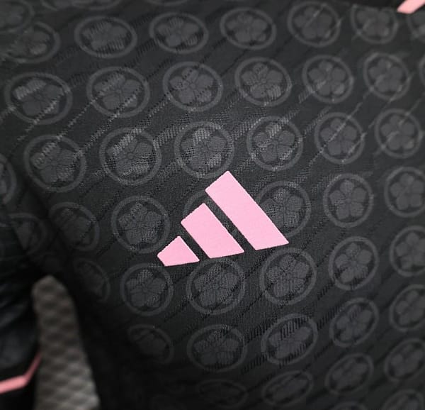 Player Version 2024 Japan Plum Blossom And Sword Black Concept Jersey - Image 8