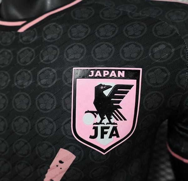 Player Version 2024 Japan Plum Blossom And Sword Black Concept Jersey - Image 9