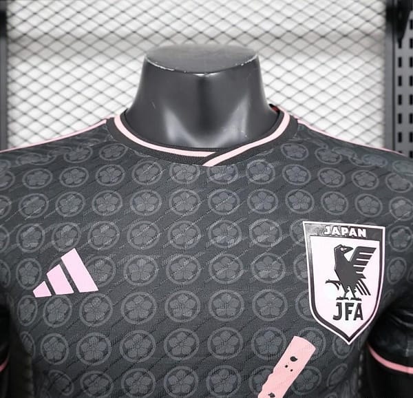 Player Version 2024 Japan Plum Blossom And Sword Black Concept Jersey - Image 10