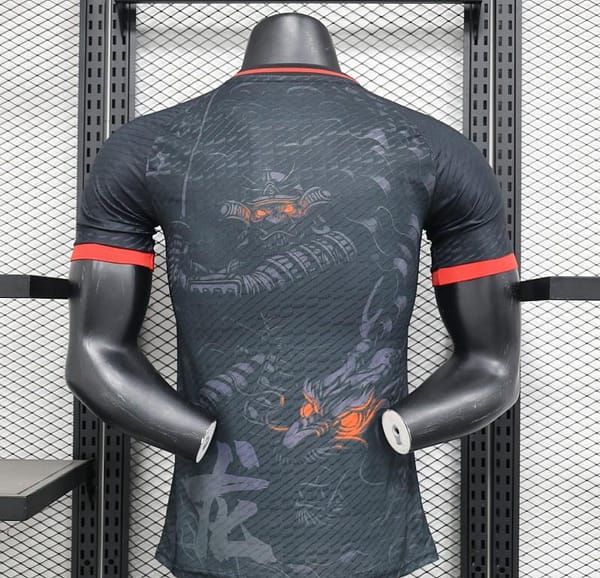 Player Version 2024 Japan Black Dragon With Glared Eye Concept Jersey - Image 2