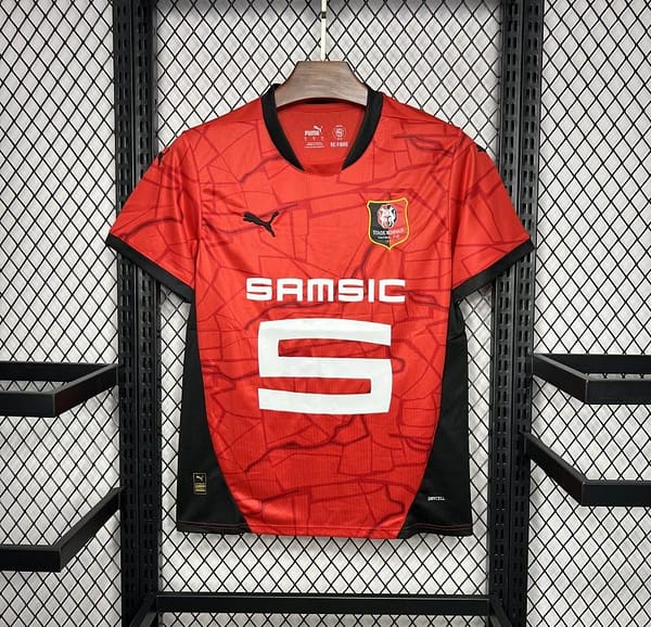 24/25 Stade Rennais Home Jersey - Image 4