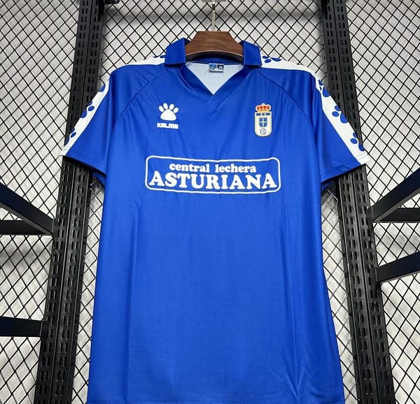 Retro 90/91 Real Oviedo Home Jersey - Image 6