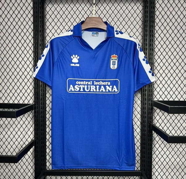 Retro 90/91 Real Oviedo Home Jersey - Image 9