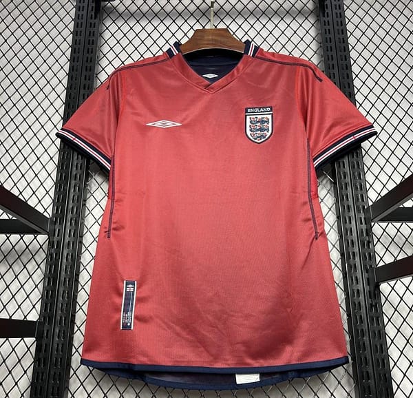 Retro 2002 England Away Jersey - Image 11