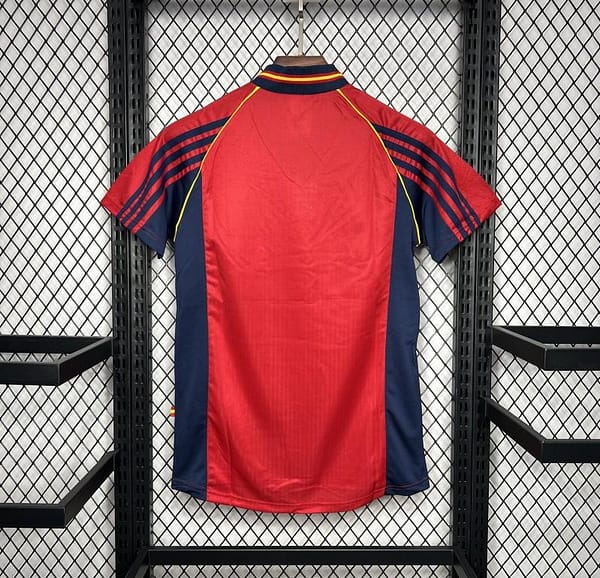 Retro 1998 Spain Home Jersey - Image 5