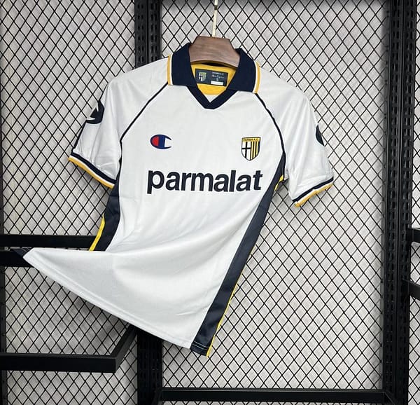 Retro 03/04 Parma Calcio Home Jersey - Image 2