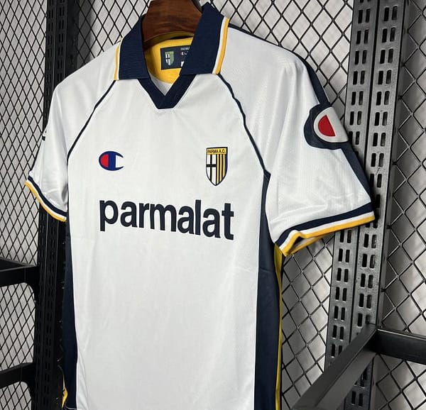 Retro 03/04 Parma Calcio Home Jersey - Image 4