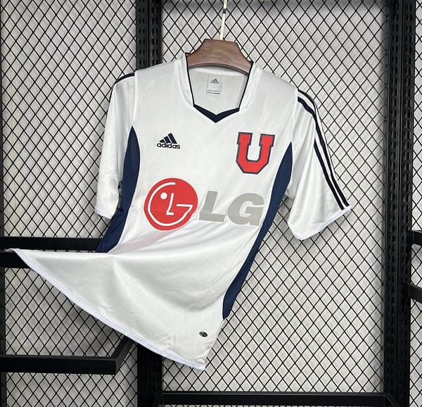 Retro 02/03 Universidad De Chile  Away White Jersey - Image 2