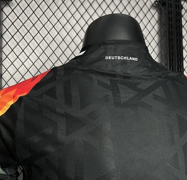 Player Version 2024 Germany Euro Black Pre-match Training Jersey - Image 6
