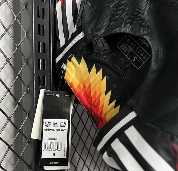 Player Version 2024 Germany Euro Black Pre-match Training Jersey - Image 9
