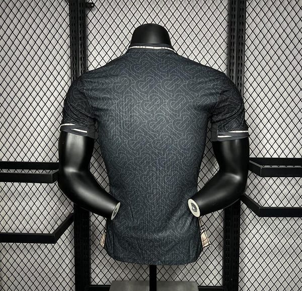 Player Version 2024 England Euro Jordan Black Jersey - Image 6