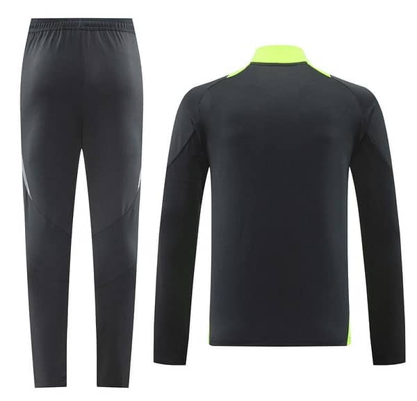 2024 Adidas Deep Grey Half Zipper Jacket +Long Pants - Image 12