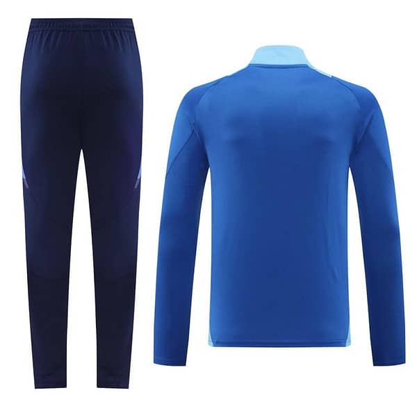2024 Adidas Blue Half Zipper Jacket +Long Pants - Image 11