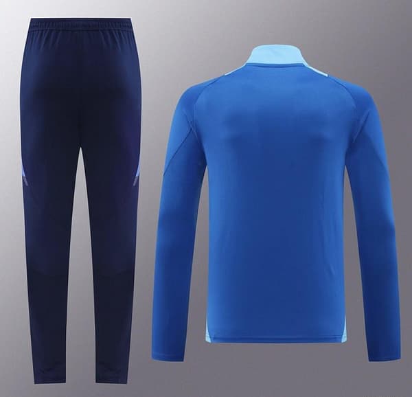 2024 Adidas Blue Half Zipper Jacket +Long Pants - Image 12