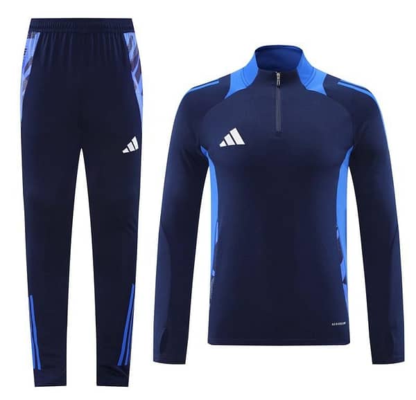 2024 Adidas Navy Half Zipper Jacket +Long Pants - Image 14