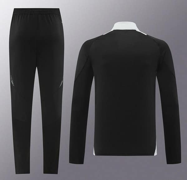 2024 Adidas Black/Grey Half Zipper Jacket +Long Pants - Image 13
