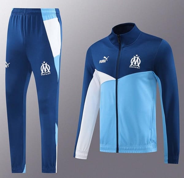 24/25 Olympique Marseille Full Zipper Jacket +Long Pants - Image 14