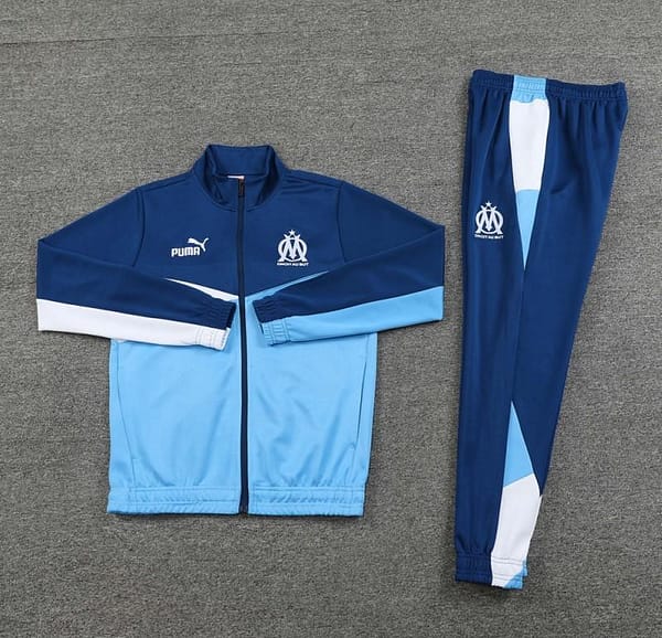 24/25 Olympique Marseille Full Zipper Jacket +Long Pants - Image 17