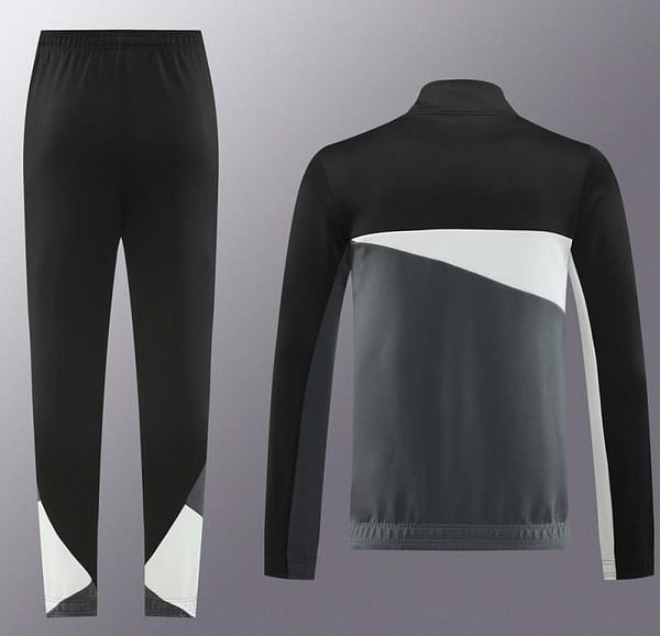 24/25 Borussia Dortmund Grey/Black Full Zipper Jacket +Long Pants - Image 12