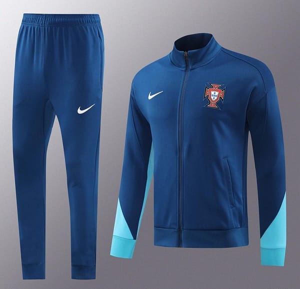 2024 Portugal Navy Full Zipper Jacket +Long Pants - Image 13
