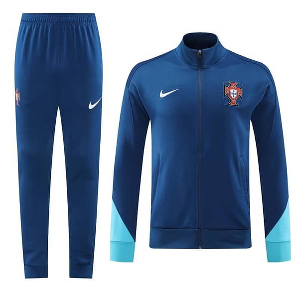 2024 Portugal Navy Full Zipper Jacket +Long Pants - Image 14