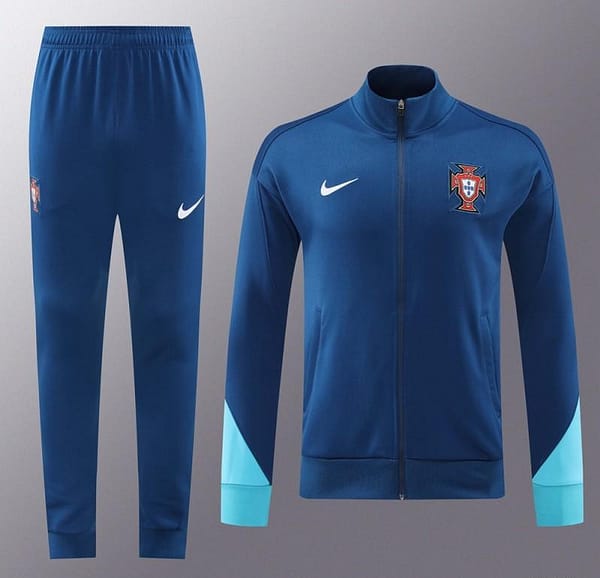 2024 Portugal Navy Full Zipper Jacket +Long Pants - Image 15