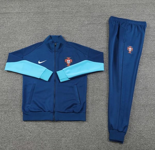 2024 Portugal Navy Full Zipper Jacket +Long Pants - Image 16