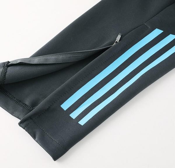 2024 Argentina Black Full Zipper Jacket +Long Pants - Image 2