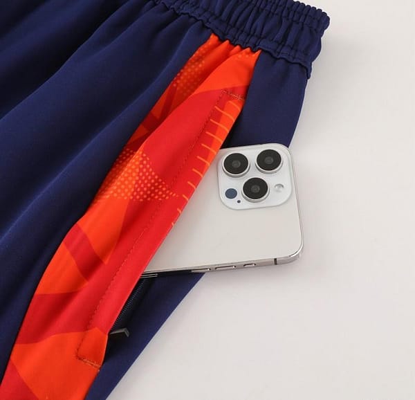 2024 Spian Red/Navy Full Zipper Jacket +Long Pants - Image 3