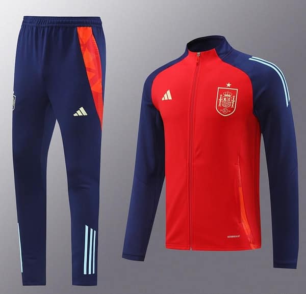 2024 Spian Red/Navy Full Zipper Jacket +Long Pants - Image 15