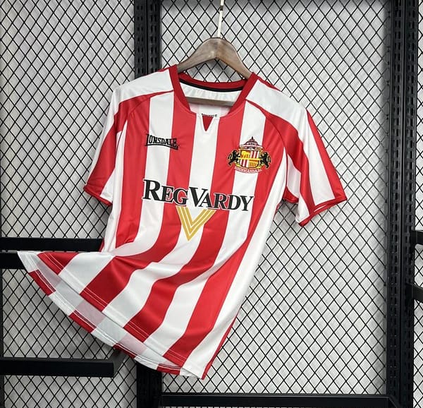 Retro 05/06 Sunderland Home Jersey