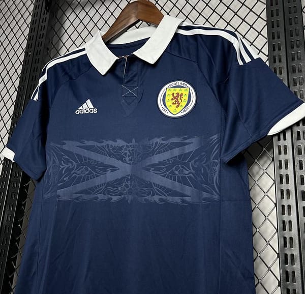 Retro 12/14 Scotland Home Jersey - Image 6