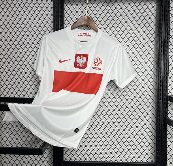 Retro 2012 Poland Home Jersey - Image 2