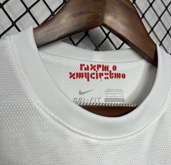 Retro 2012 Poland Home Jersey - Image 3