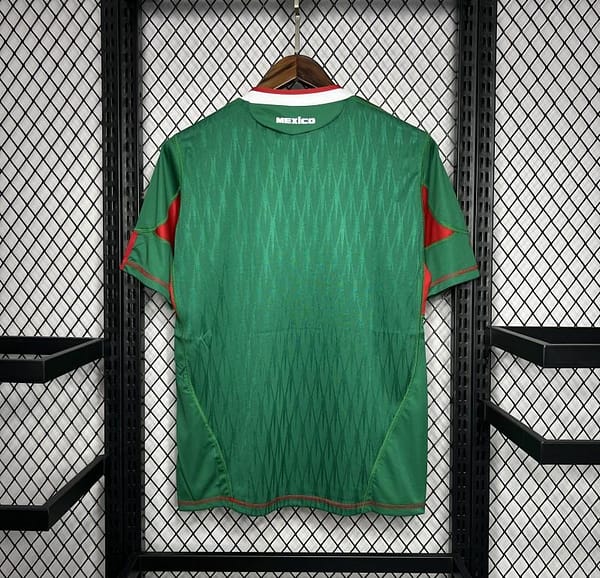 Retro 2010 Mexico Home Jersey - Image 6