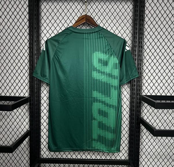 2024 Italy Pre-Match Green Jersey - Image 4
