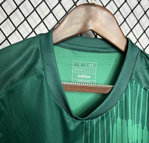 2024 Italy Pre-Match Green Jersey - Image 6