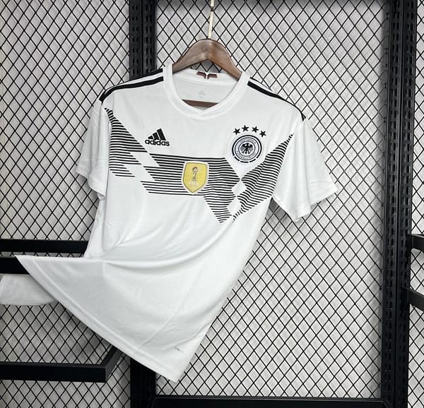 Retro 2018 Germany Home Jersey - Image 2
