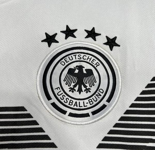 Retro 2018 Germany Home Jersey - Image 7