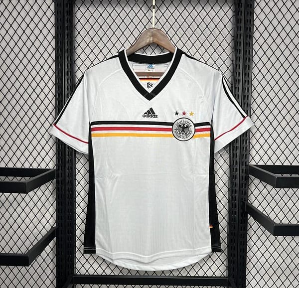 Retro 1998 Germany Home Jersey - Image 9