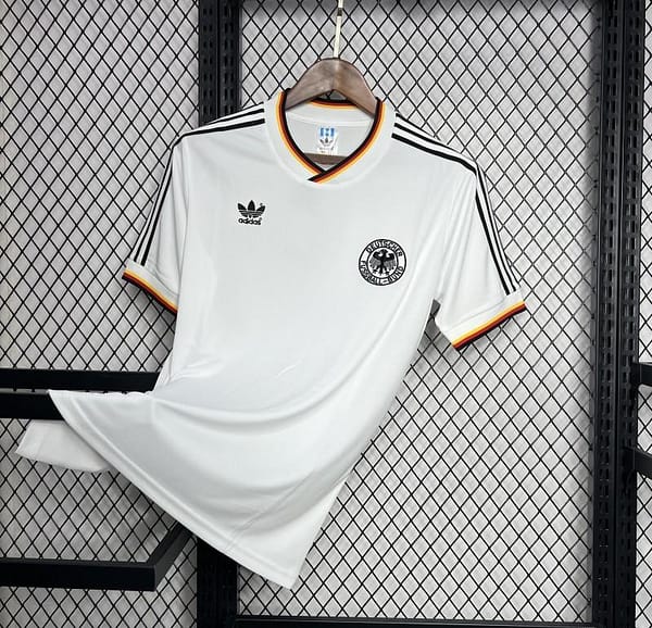 Retro 1986 Germany Home Jersey - Image 2