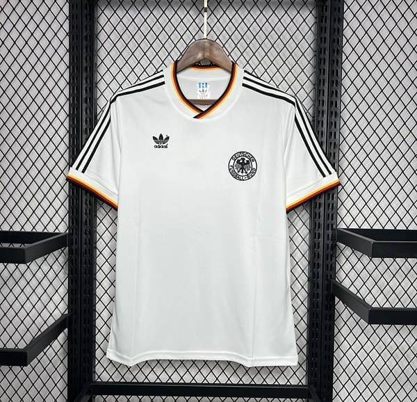 Retro 1986 Germany Home Jersey - Image 7