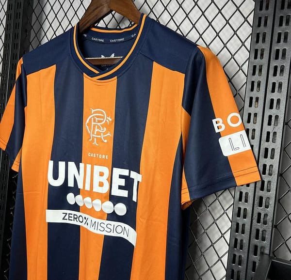 24/25 Rangers Orange THIRD Jersey - Image 4