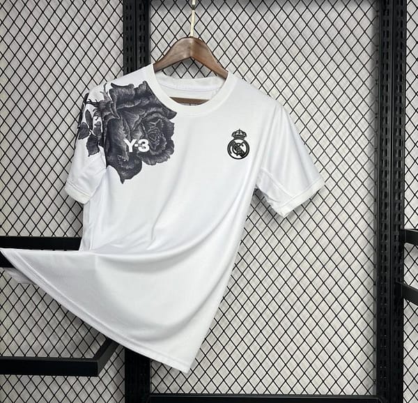 24/25 Real Madrid Y-3 Special White Jersey - Image 2