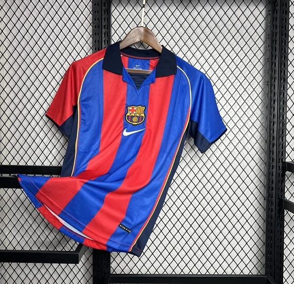 Retro 04/05 Barcelona Home Jersey - Image 2