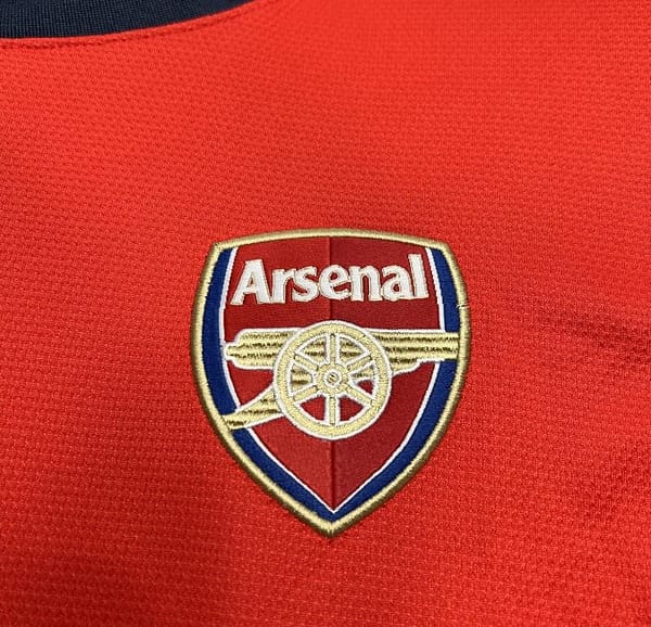Retro 12/13 Arsenal Home Long Sleeve Jersey - Image 5