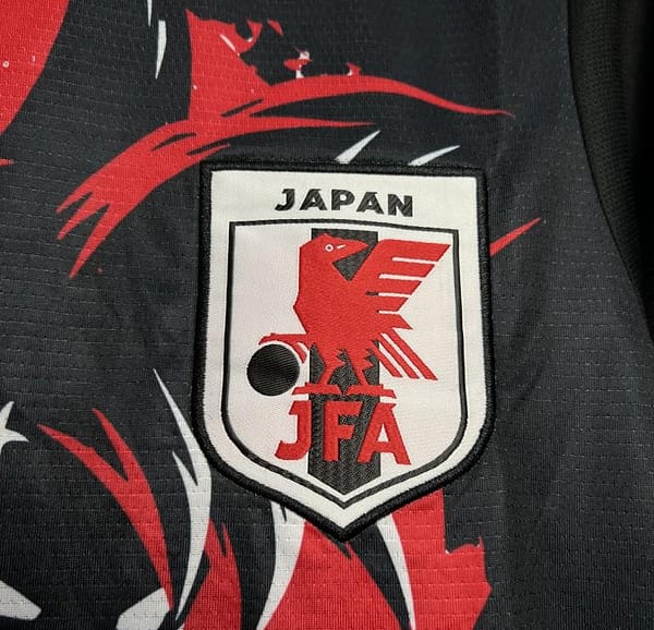 2024 Japan Dragon Ball Goku Red/Black Jersey - Image 4