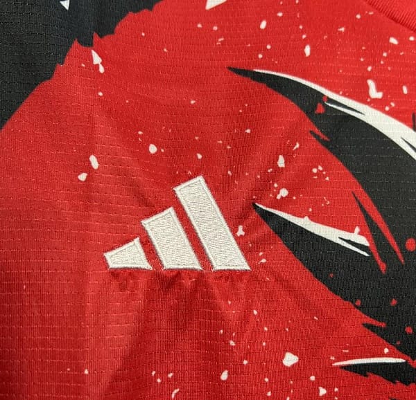 2024 Japan Dragon Ball Goku Red/Black Jersey - Image 7